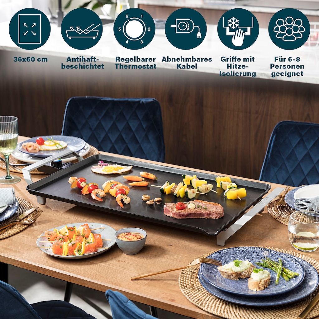 PRINCESS Teppanyakigrill »Table Chef Premium XXL 103120«, 2500 W