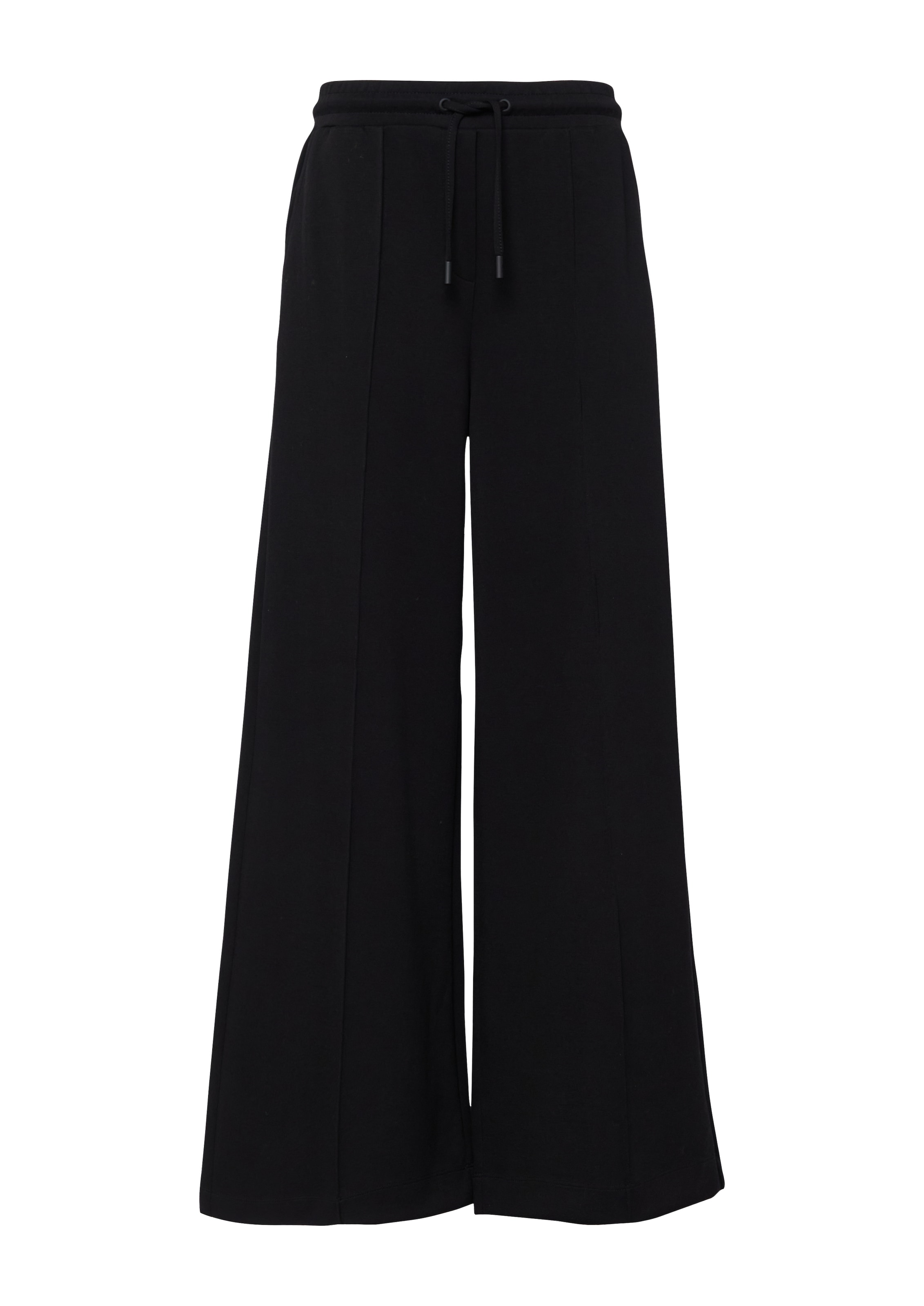 Comma Stoffhose  mit weitem Bein und Kordelzug