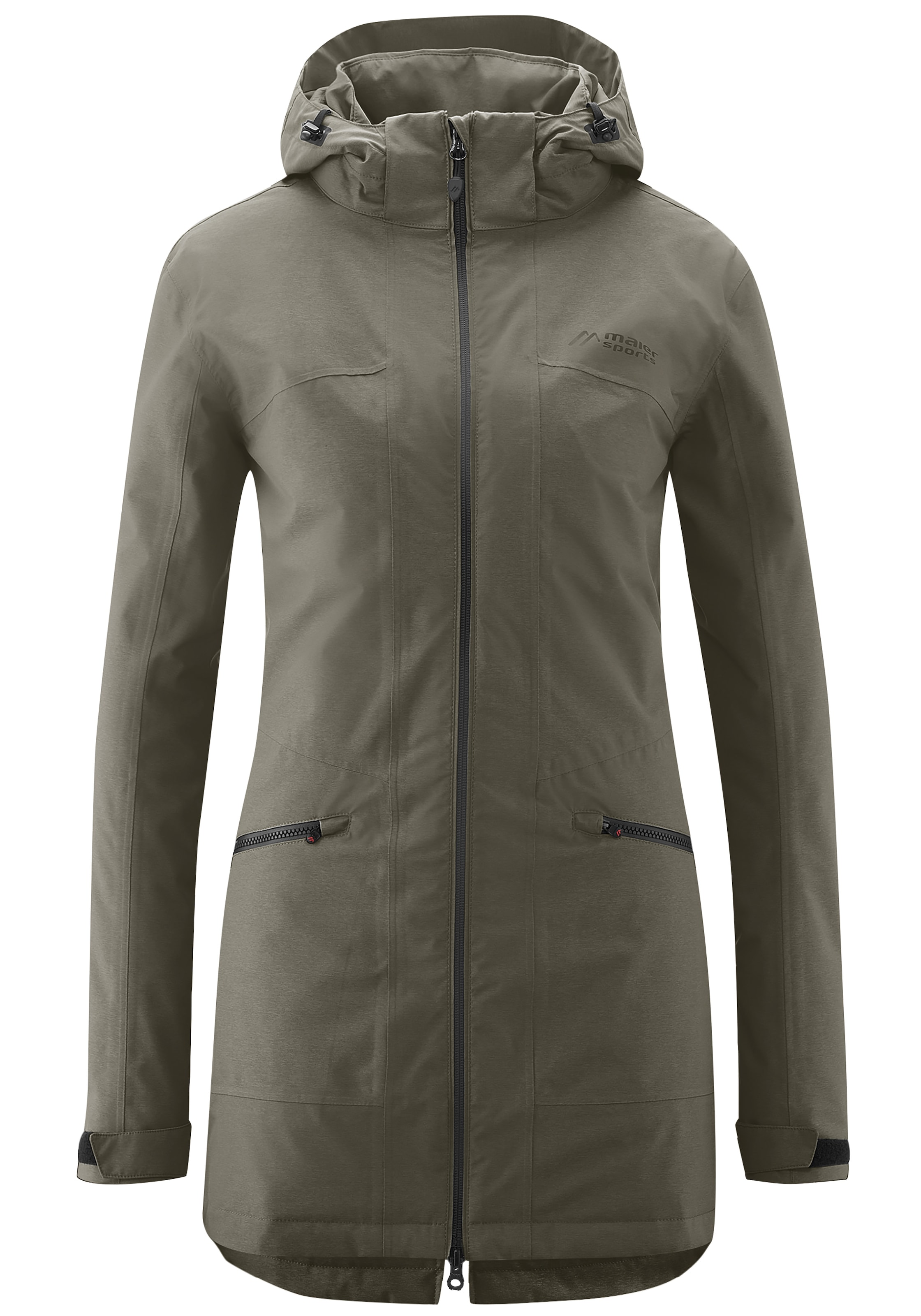 Funktionsjacke »Tenley W«, Outdoormantel in cleanem Design