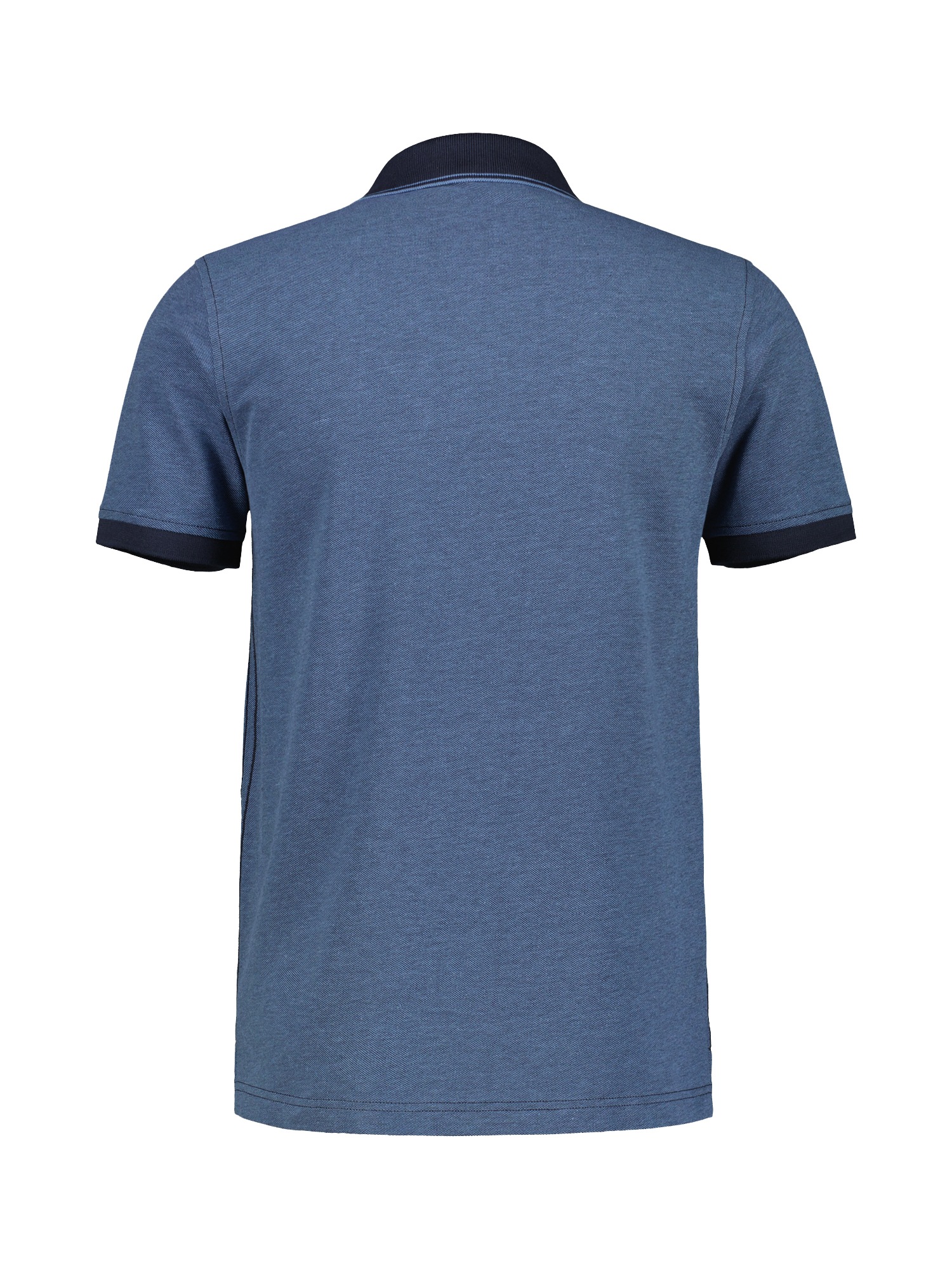 LERROS Poloshirt »LERROS Poloshirt in Melange Optik«
