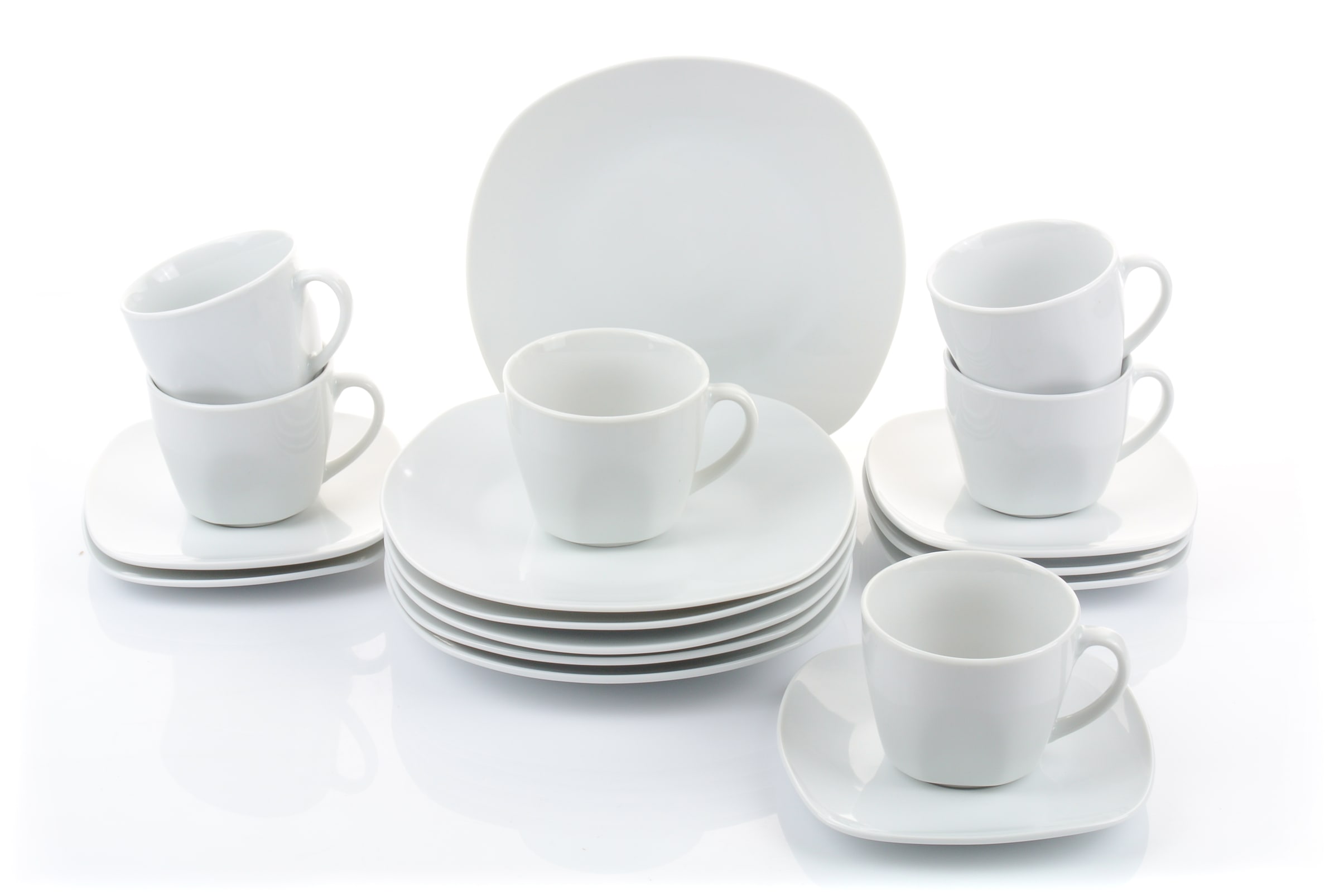 Retsch Arzberg Kaffeeservice »Geschirr-Set, Service Fino« 18 Teile, für 6 Personen